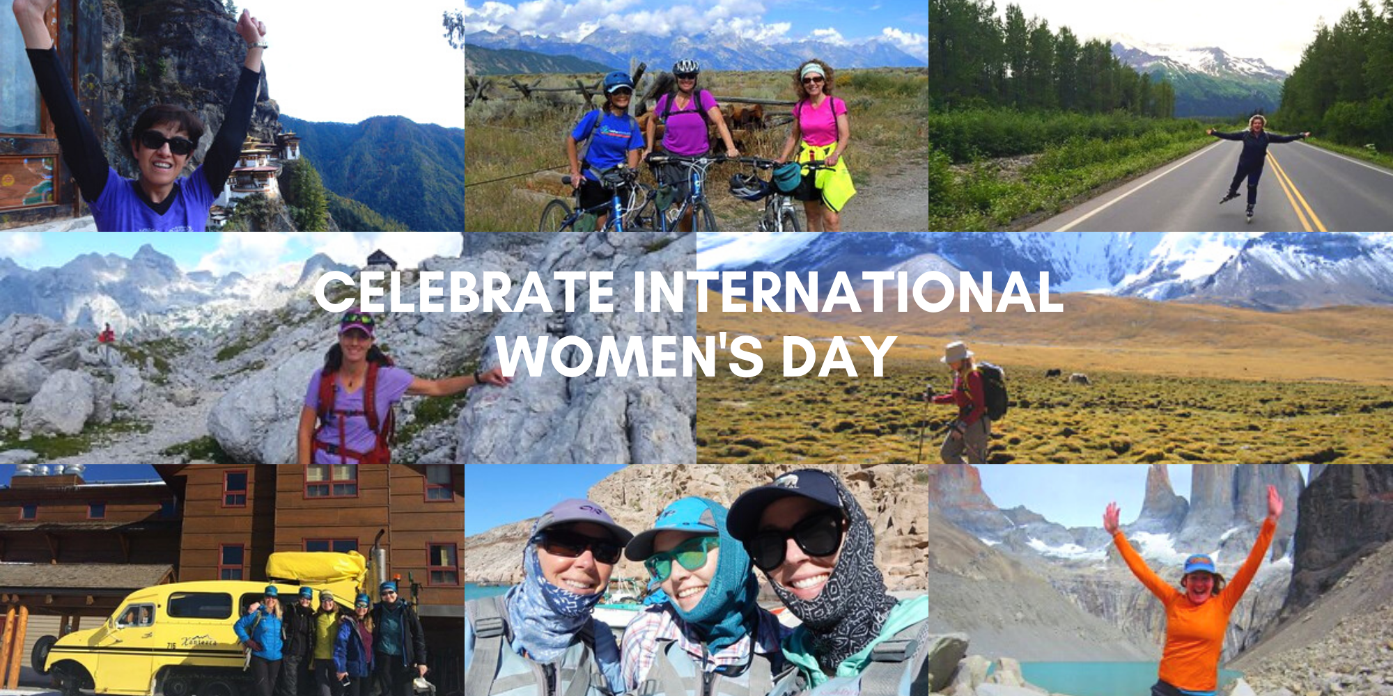 Celebrating Adventurous Women on International Women’s Day